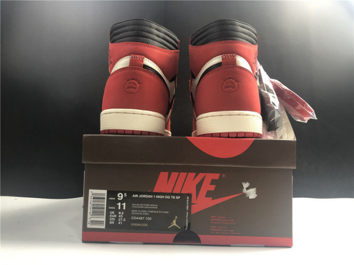 TRAVIS SCOTT X AIR JORDAN 1 RETRO HI OG