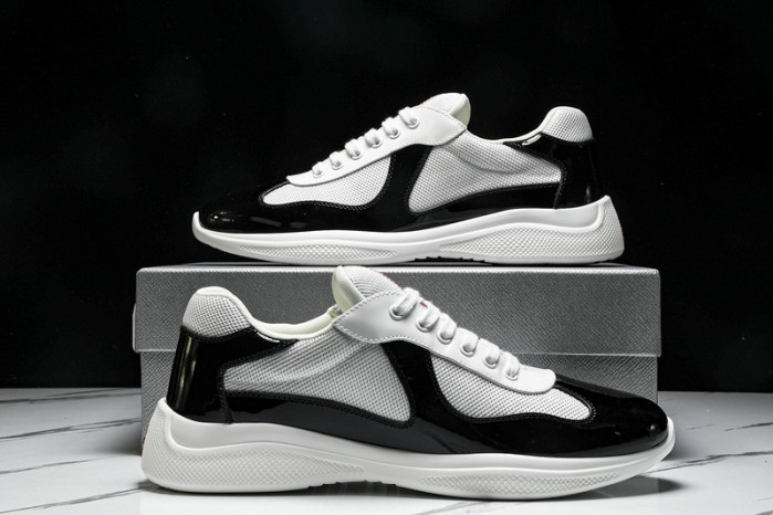 PR sneakers dark blue and white copshoe PR-77