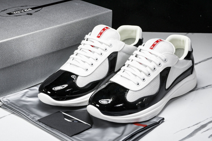 PR sneakers dark blue and white copshoe PR-77