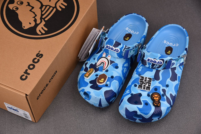 Crocs Classic Clog A Bathing Ape ABC  COPSHOE BP-220