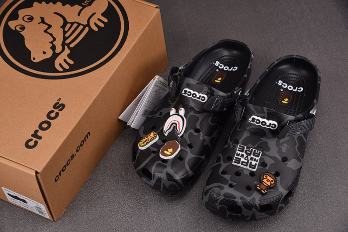 Crocs Classic Clog A Bathing Ape ABC  COPSHOE BP-222