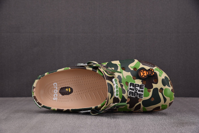Crocs Classic Clog A Bathing Ape ABC  COPSHOE BP-223
