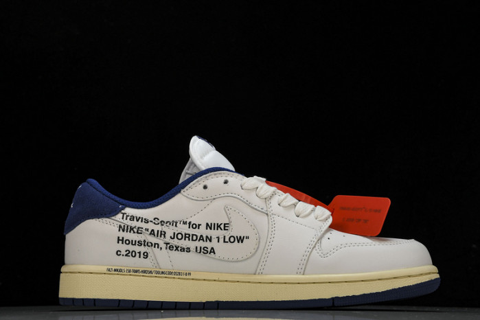 OFF-WHITE x Travis Scott x Air Jordan 1 OW DH7890-111