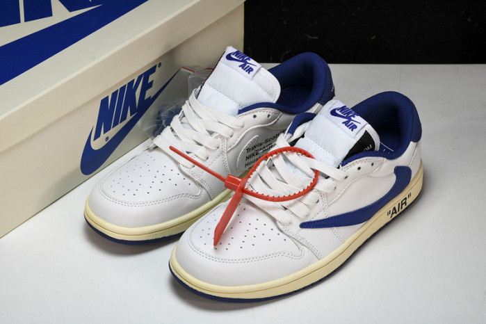 OFF-WHITE x Travis Scott x Air Jordan 1 OW DH7890-111