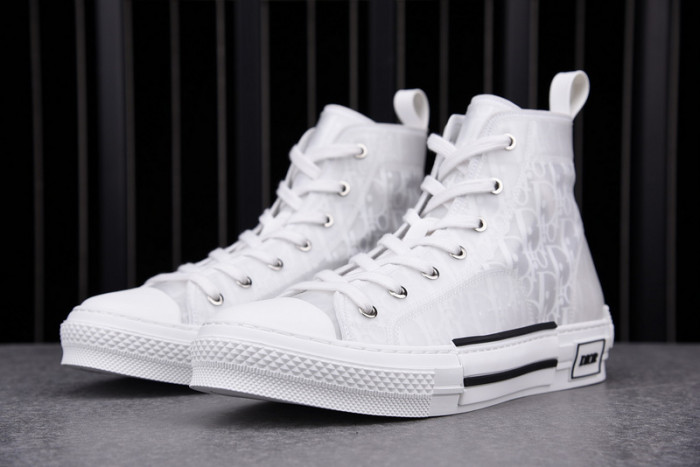 D1R* B23 Oblique High Top Sneakers white  T004801-1035