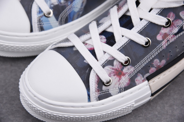 D1R* B23 OBLIQUE HIGH TOP SNEAKERS  KICKZE DR-5