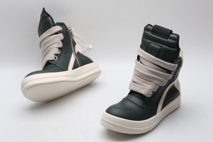 RICK OWENS SNEAKERS olive COPSHOE OR-96 olive