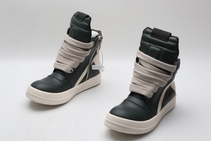 RICK OWENS SNEAKERS olive COPSHOE OR-96 olive