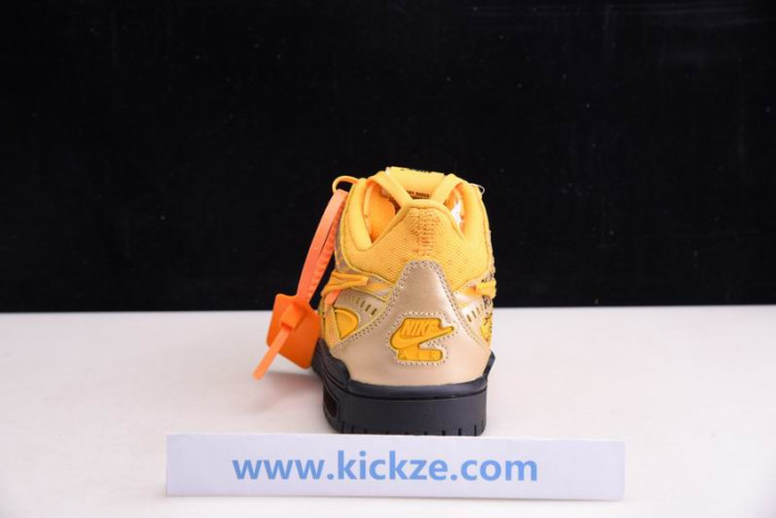 OF x Nike Air Rubber Dunk “University Gold” CU6015-700