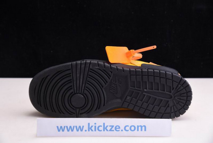 OF x Nike Air Rubber Dunk “University Gold” CU6015-700