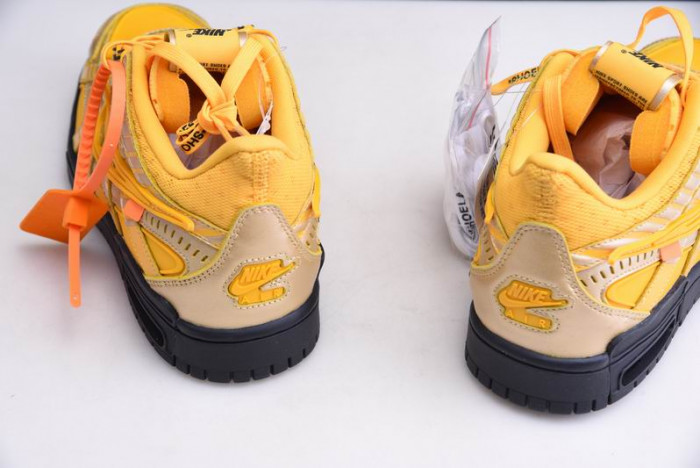 OF x Nike Air Rubber Dunk “University Gold” CU6015-700