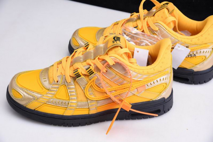 OF x Nike Air Rubber Dunk “University Gold” CU6015-700