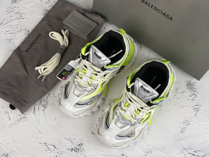 BL SNEAKER TESS.S.GOMMA 4.0 WHITE FLUORESCENCE YELLOF 532591 W2GN7 2365