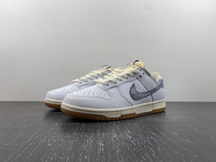 Dunk Low Washed Denim FN6881-100