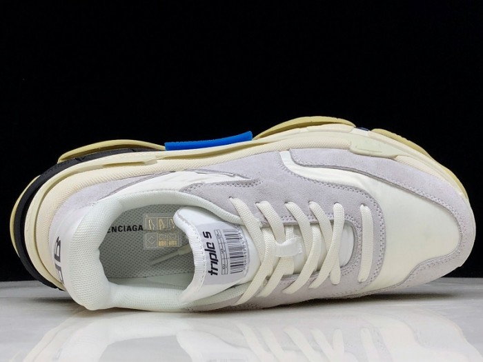 BL Triple S White Suede 500597 W0971 9000