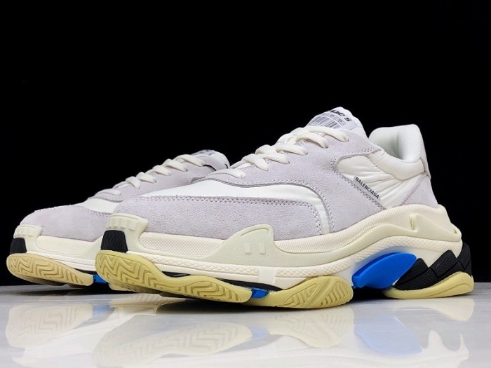 BL Triple S White Suede 500597 W0971 9000