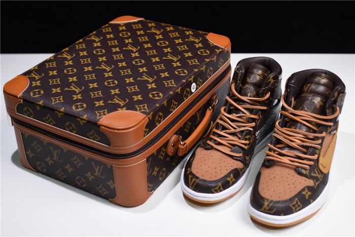 OF x Air Jordan 1 Customs MENS AQ0818-202