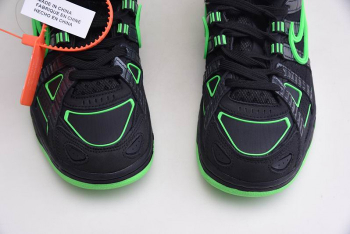 OF x Nike Air Rubber Dunk “Green Strike” CU6015-001