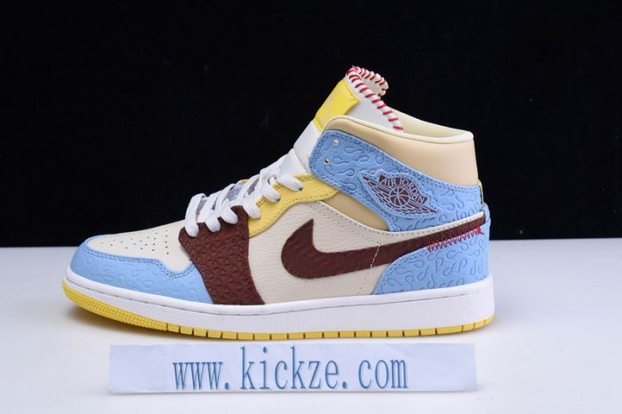 Air Jordan 1 Mid SE Fearless Maison Chateau CU2803-200
