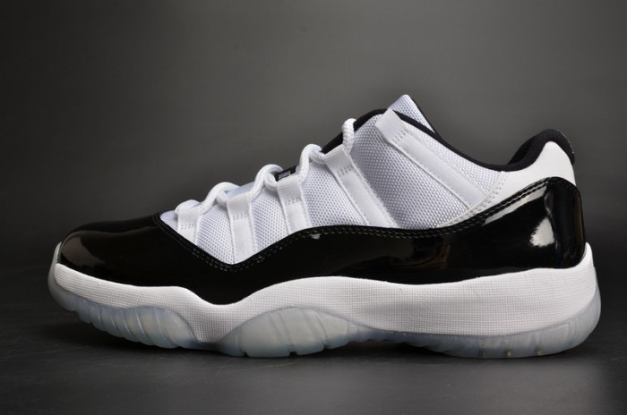 AIR JORDAN 11 RETRO LOF "CONCORD" BLACK/ WHITE  mens 528895-153