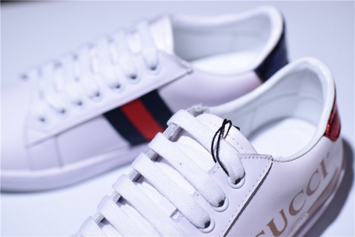 GC ACE EMBROIDERED LOW-TOP SNEAKER WITH LOGO