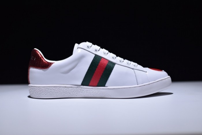 GC Ace Embroidered Low-Top Sneaker with RED HEART WOMENS