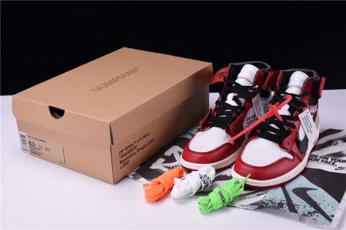 OF Air Jordan 1 Retro Chicago The Ten AA3834-101